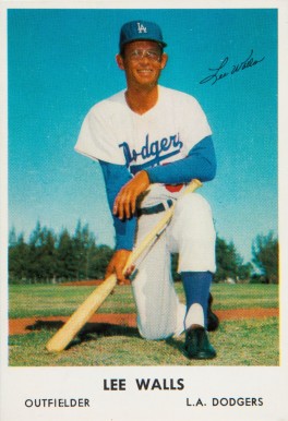 1962 Bell Brand Dodgers Lee Walls #56 Baseball Card