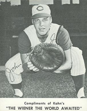 1962 Kahn's Wieners John Edwards # Baseball Card