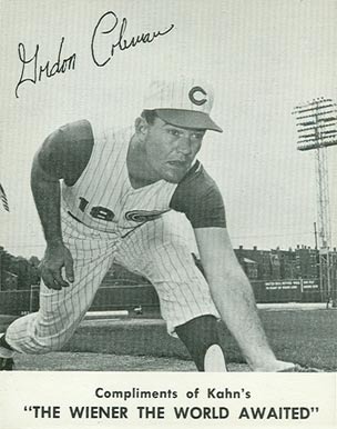 1962 Kahn's Wieners Gordon Coleman # Baseball Card