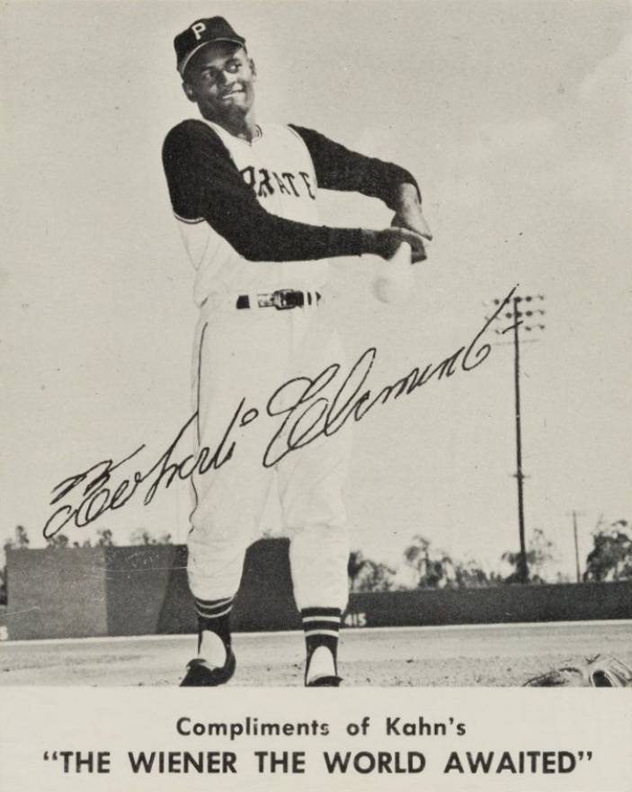 1962 Kahn's Wieners Roberto Clemente #6 Baseball Card