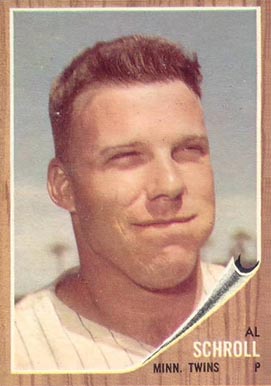 1962 Topps Al Schroll #102 Baseball Card