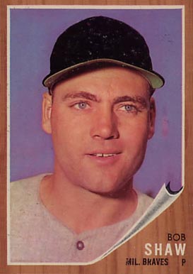1962 Topps Bob Shaw #109 Baseball Card