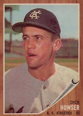 1962 Topps Dick Howser #13 Baseball Card