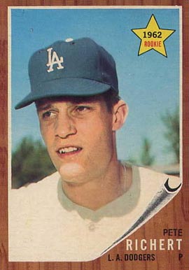 1962 Topps Pete Richert #131 Baseball Card