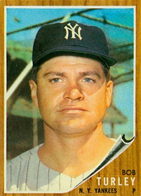 1962 Topps Bob Turley #589 Baseball Card