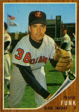 1962 Topps Frank Funk #587 Baseball Card