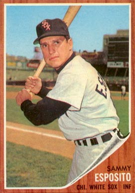 1962 Topps Sammy Esposito #586 Baseball Card