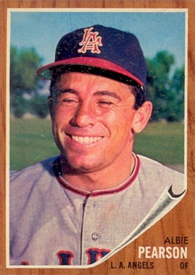 1962 Topps Albie Pearson #343 Baseball Card