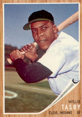 1962 Topps Willie Tasby #462-plain Baseball Card