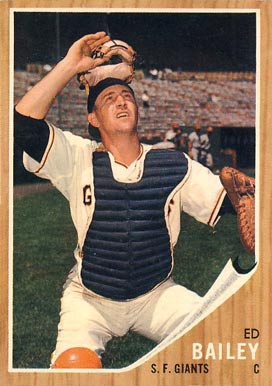 1962 Topps Ed Bailey #459 Baseball Card