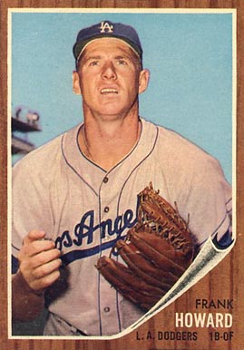 1962 Topps Frank Howard #175 Baseball Card