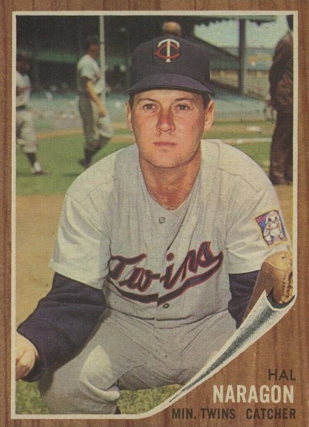 1962 Topps Hal Naragon #164 Baseball Card