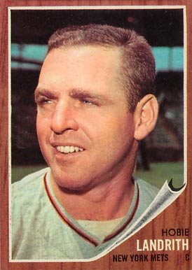 1962 Topps Hobie Landrith #279 Baseball Card