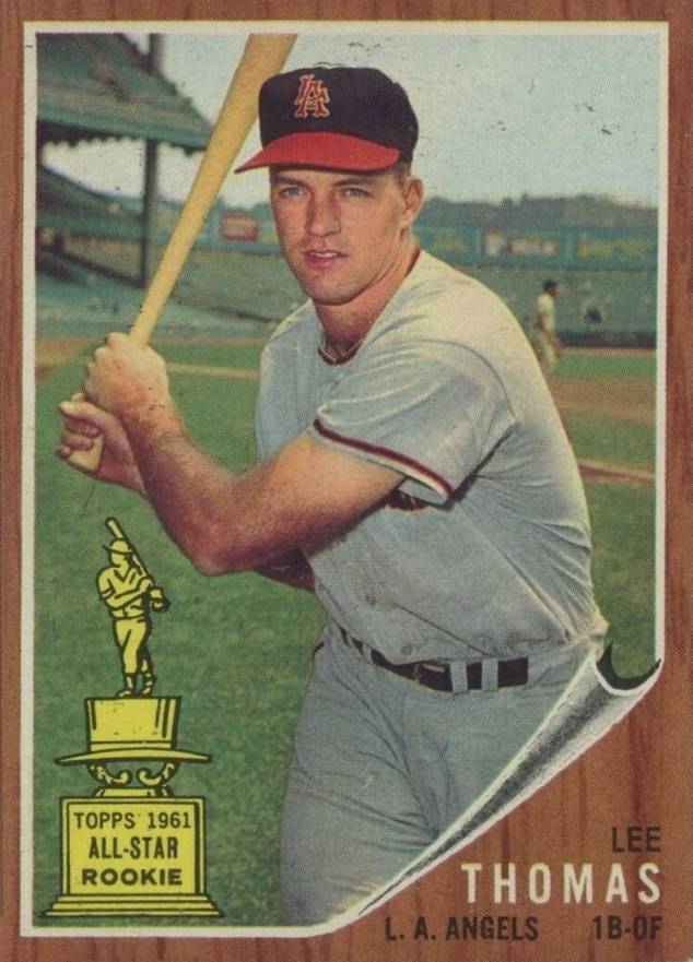 1962 Topps Lee Thomas #154 Baseball Card