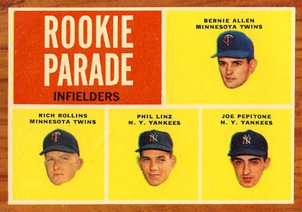 1962 Topps Rookie Parade Infielders #596 Baseball Card