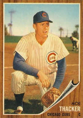 1962 Topps Moe Thacker #546 Baseball Card