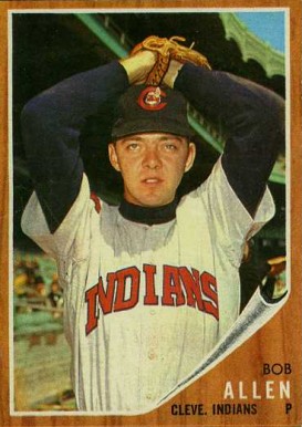 1962 Topps Bob Allen #543 Baseball Card