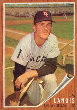 1962 Topps Jim Landis #540 Baseball Card