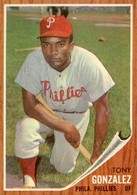 1962 Topps Tony Gonzalez #534 Baseball Card