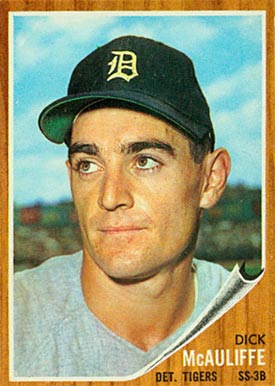 1962 Topps Dick McAuliffe #527 Baseball Card