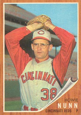 1962 Topps Howie Nunn #524 Baseball Card