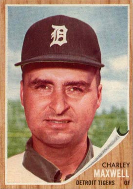 1962 Topps Charley Maxwell #506 Baseball Card