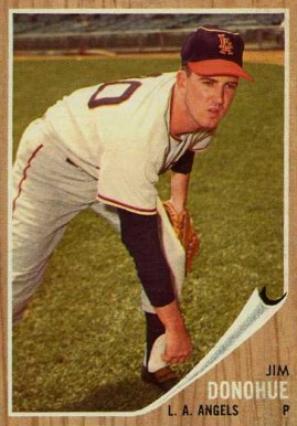 1962 Topps Jim Donohue #498 Baseball Card
