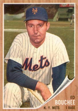 1962 Topps Ed Bouchee #497 Baseball Card
