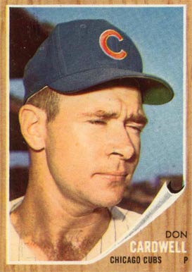 1962 Topps Don Cardwell #495 Baseball Card
