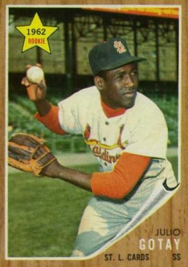 1962 Topps Julio Gotay #489 Baseball Card