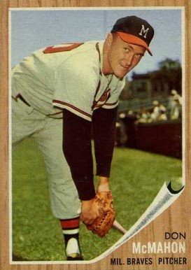 1962 Topps Don McMahon #483 Baseball Card