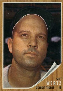1962 Topps Vic Wertz #481 Baseball Card