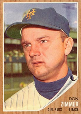 1962 Topps Don Zimmer #478 Baseball Card