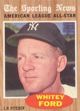 1962 Topps Whitey Ford #475 Baseball Card