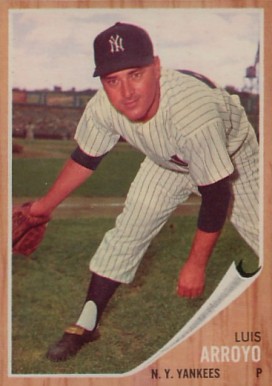 1962 Topps Luis Arroyo #455 Baseball Card