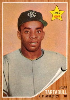 1962 Topps Jose Tartabull #451 Baseball Card