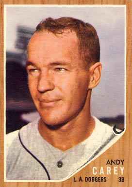 1962 Topps Andy Carey #418 Baseball Card