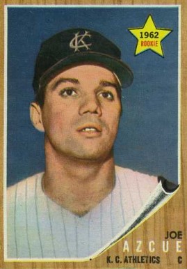 1962 Topps Joe Azcue #417 Baseball Card
