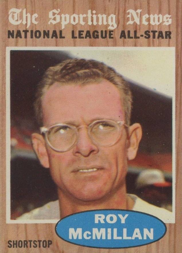 1962 Topps Roy McMillan #393 Baseball Card