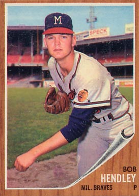 1962 Topps Bob Hendley #361 Baseball Card