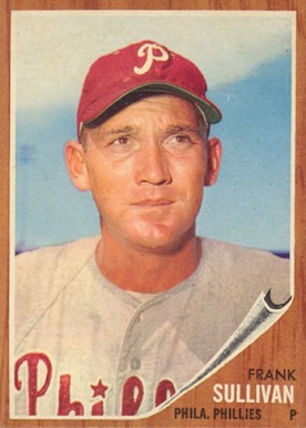 1962 Topps Frank Sullivan #352 Baseball Card