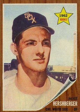 1962 Topps Mike Hershberger #341 Baseball Card