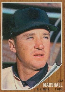 1962 Topps Jim Marshall #337 Baseball Card