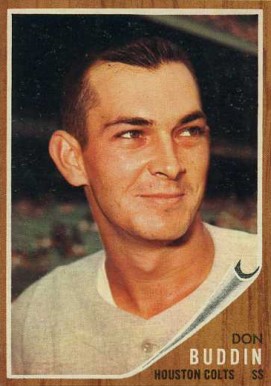 1962 Topps Don Buddin #332 Baseball Card