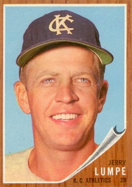 1962 Topps Jerry Lumpe #305 Baseball Card