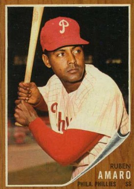 1962 Topps Ruben Amaro #284 Baseball Card