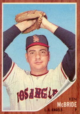 1962 Topps Ken McBride #268 Baseball Card