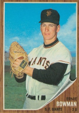 1962 Topps Ernie Bowman #231 Baseball Card
