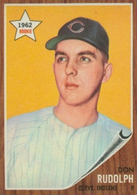 1962 Topps Don Rudolph #224 Baseball Card