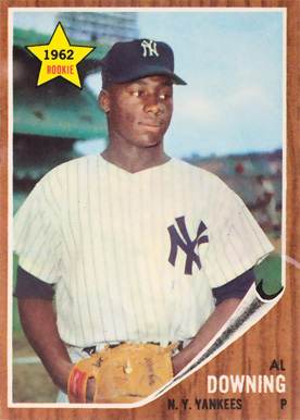 1962 Topps Al Downing #219 Baseball Card